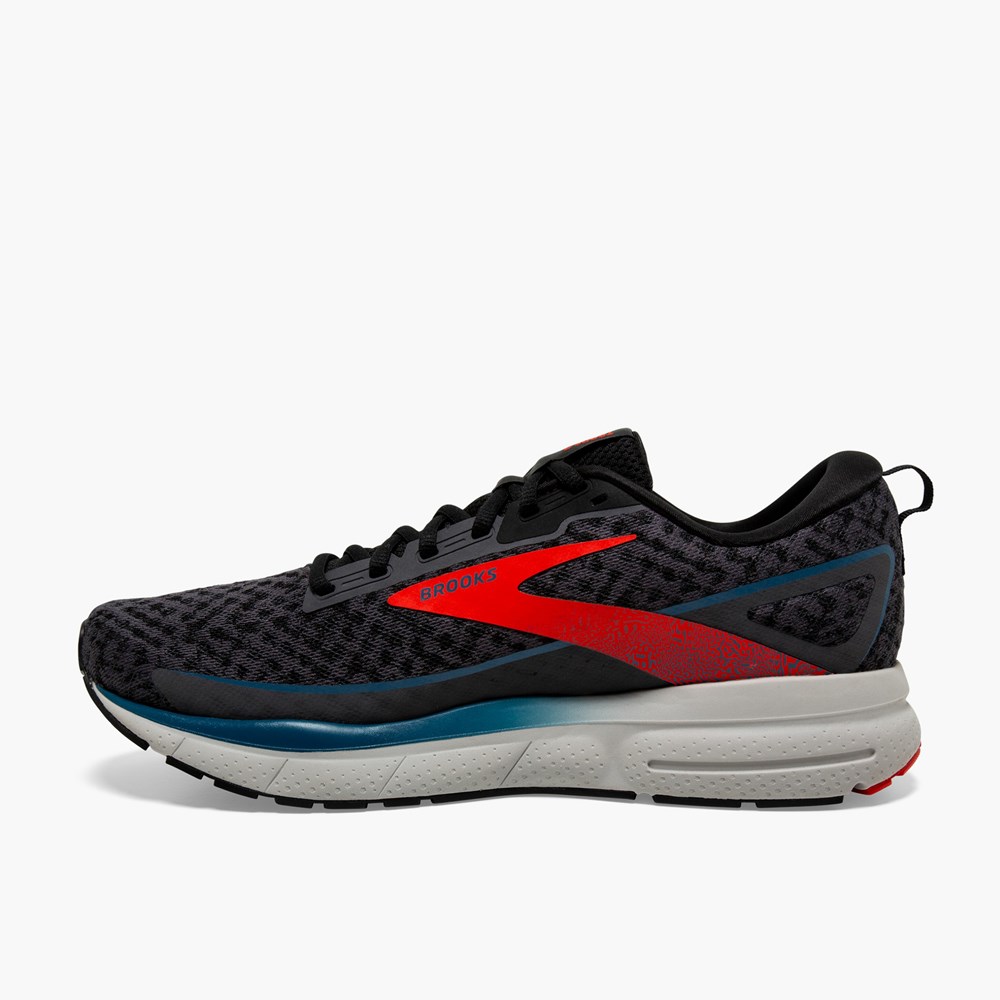 Chaussures Running Route Brooks Trace 3 Rouge Bleu Homme | GCN-2978250